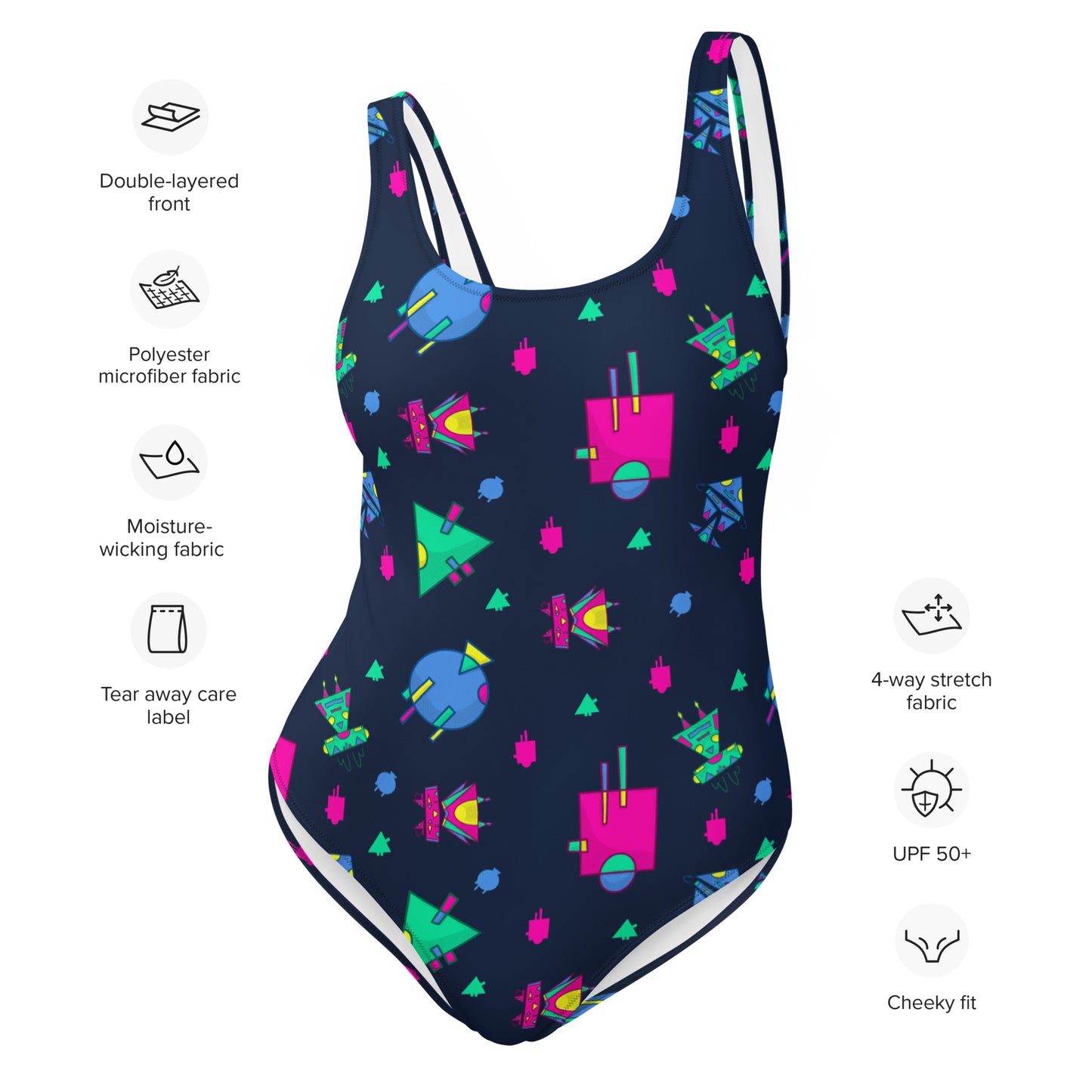 Robo Swimsuit - Navy